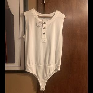 NWT Large Ivory Jumpsuit